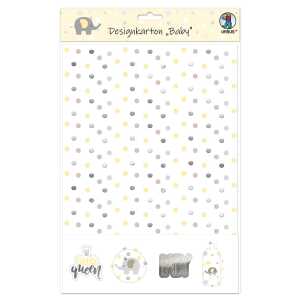 Ursus DESIGNKARTON BABY 200G.A4,5BL.