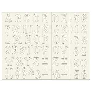 Ursus STARLIGHT 200G.106 BUCHST,ZAHLEN+SATZZ.WEISS