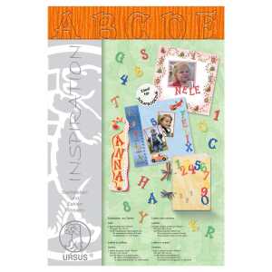 Ursus STREAM 120G.106 BUCHST,ZAHLEN+SATZZ.ORANGE