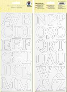 Ursus BLANCO-CHIPBOARD 850G.2BL.12x30,5CM,MOTIV 01