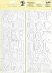 Ursus BLANCO-CHIPBOARD 850G.2BL.12x30,5CM,MOTIV 01
