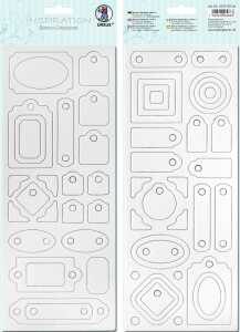 Ursus BLANCO-CHIPBOARD 850G.2BL.12x30,5CM,MOTIV 04