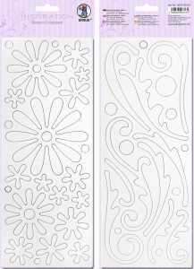 Ursus BLANCO-CHIPBOARD 850G.2BL.12x30,5CM,MOTIV 05