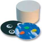 Ursus BLANKO-BIERFILZE DURCHM.10,7CM,100ST.WEISS