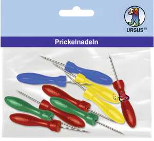 Ursus PRICKELNADELN 10ST.4 FARBEN SORTIERT