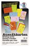 Ursus AUSNAEHKARTEN FARBIG 11x17CM,50BL.
