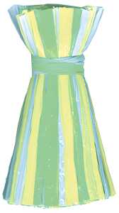 Ursus EDELBAST MATT MULTICOL.30M LANG,GELB/BLAU/GRÜ