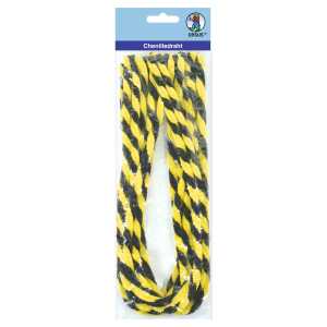 Ursus CHENILLEDRAHT 50CM,10ST.GELB/SCHWARZ