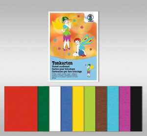 Ursus TONKTN.220G.DIN A4,100BL.10F.SORTIERT