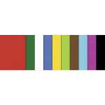 Ursus TONKARTON 220G.50x70CM,100BG.10F.SORT.