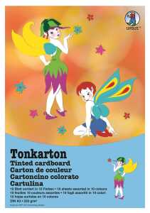 Ursus TONKTN.220G.DIN A3,10BL.10F.SORTIERT