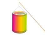 Ursus LATERNEN-BASTELSET 4 REGENBOGENTRANSP.PAPIER