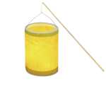 Ursus LATERNEN-BASTELSET 5 STROHSEIDE GELB