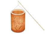 Ursus LATERNEN-BASTELSET 6 BANANENPAPIER ORANGE