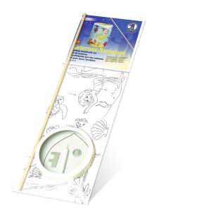 Ursus LATERNEN-BASTELSET 15 "MEERJUNGFRAU" Z.AUSMA.