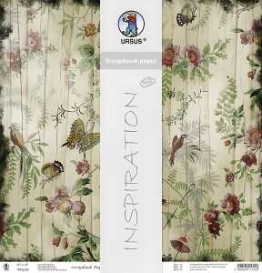 Ursus SCRAPB.PAPER MEMORIES 12"x12",5BL.MOTIV 100