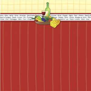 Ursus SCRAPB.PAPER MEMORIES 12"x12",5BL.MOTIV 108