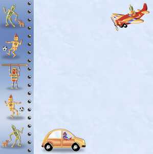 Ursus SCRAPB.PAPER MEMORIES 12"x12",5BL.MOTIV 117