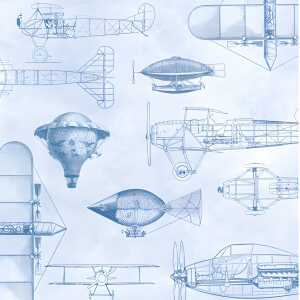 Ursus SCRAPB.PAPER MEMORIES 12"x12",5BL.MOTIV 40