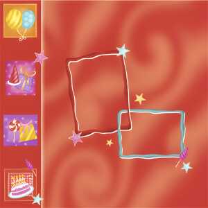 Ursus SCRAPB.PAPER MEMORIES 12"x12",5BL.MOTIV 86