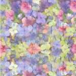 Ursus SCRAPB.PAPER TRANSP.12"x12",5BL.FLORA...