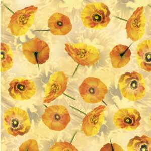 Ursus SCRAPB.PAPER TRANSP.12"x12",5BL.FLORA ISLANDM