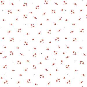 Ursus SCRAPB.PAPER TRANSP.12"x12",5BL.HEARTBEAT LOV