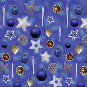 Ursus SCRAPB.PAPER TRANSP.12"x12",5BL.WEIHN.Z.CHRIS