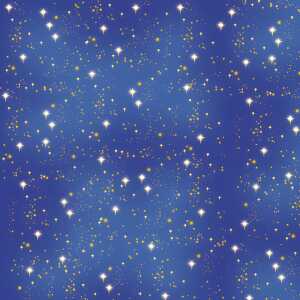 Ursus SCRAPB.PAPER FOTOKTN.12"x12",5BL.STERNENHIMM