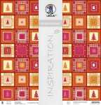 Ursus SCRAPB.PAPER WINTERZ.ORANGE/ROT 12"x12",5BL. 4008525097549