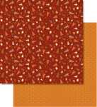 Ursus SCRAPB.PAPER WINTERZ.ORANGE/ROT...