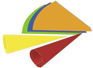 Ursus FK-SCHULTÜTEN 68CM HOCH,10ST.5F.SORTIERT