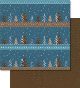 Ursus SCRAPB.PAPER WINTERZ.PETRO/BRAUN 12"x12",5BL. 4008525097952