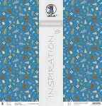 Ursus SCRAPB.PAPER WINTERZ.PETRO/BRAUN 12"x12",5BL. 4008525726234