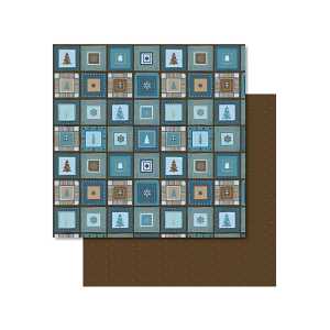 Ursus SCRAPB.PAPER WINTERZ.PETR/BRAUN 12"x12",25BL. 4008525097983