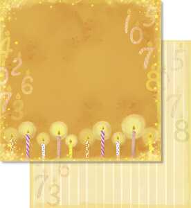 Ursus PREM.GLITTER SCRAPB.PAPER 12"x12",5BL.MOT.05