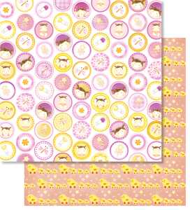 Ursus PREM.GLITTER SCRAPB.PAPER 12"x12",5BL.MOT.102