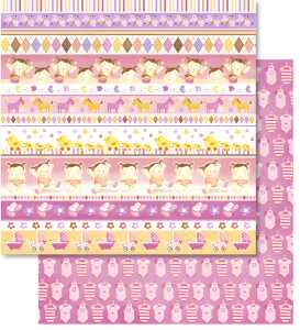 Ursus PREM.GLITTER SCRAPB.PAPER 12"x12",5BL.MOT.106