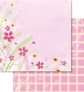 Ursus PREM.GLITTER SCRAPB.PAPER 12"x12",5BL.MOT.11