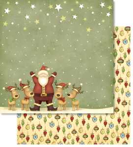 Ursus PREM.GLITTER SCRAPB.PAPER 12"x12",5BL.MOT.144