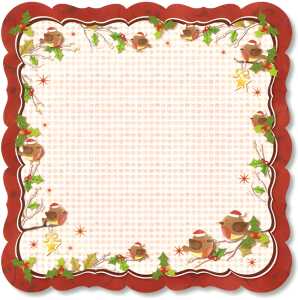 Ursus PREM.GLITTER SCRAPB.PAPER 12"x12",5BL.MOT.156