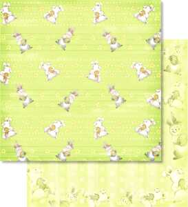 Ursus PREM.GLITTER SCRAPB.PAPER 12"x12",5BL.MOT.16