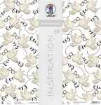 Ursus PREM.GLITTER SCRAPB.PAPER 12"x12",5BL.MOT.165