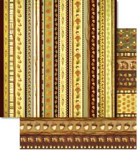 Ursus PREM.GLITTER SCRAPB.PAPER 12"x12",5BL.MOT.209