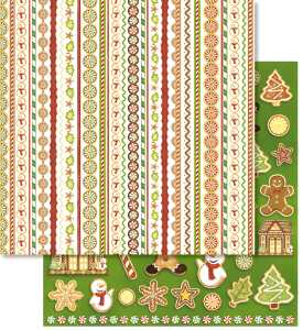 Ursus PREM.GLITTER SCRAPB.PAPER 12"x12",5BL.MOT.222