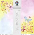 Ursus PREM.GLITTER SCRAPB.PAPER 12"x12",5BL.MOT.227