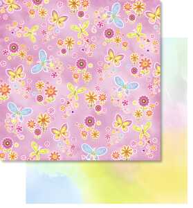 Ursus PREM.GLITTER SCRAPB.PAPER 12"x12",5BL.MOT.231