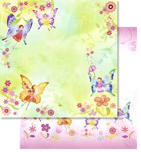 Ursus PREM.GLITTER SCRAPB.PAPER 12"x12",5BL.MOT.233