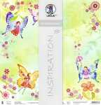 Ursus PREM.GLITTER SCRAPB.PAPER 12"x12",5BL.MOT.233