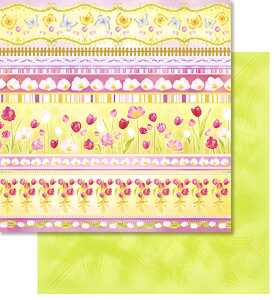 Ursus PREM.GLITTER SCRAPB.PAPER 12"x12",5BL.MOT.244